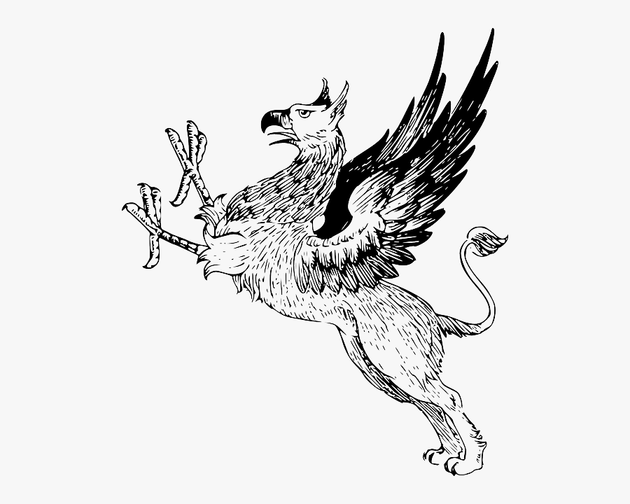 Mythical Creature, Griffin, Legendary Creature, Griffon - Mythical Creature Clipart, Transparent Clipart