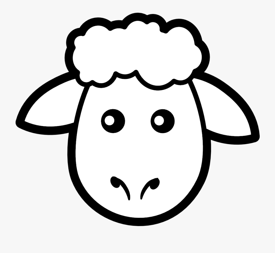 Clipart Of Mask, White How And Animal Face - Animal Head Clipart Black And White, Transparent Clipart