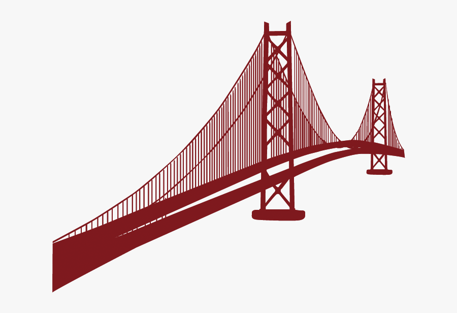 Golden Gate Bridge San Franciscou2013oakland Bay Bridge - Golden Gate Bridge Png, Transparent Clipart