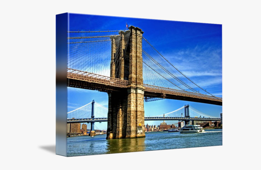 Clip Art Brooklyn Bridge Images - Brooklyn Bridge, Transparent Clipart