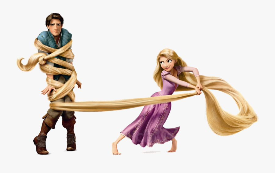 Rapunzel Flynn Rider Tangled - Flynn Rider Rapunzel Tangled, Transparent Clipart