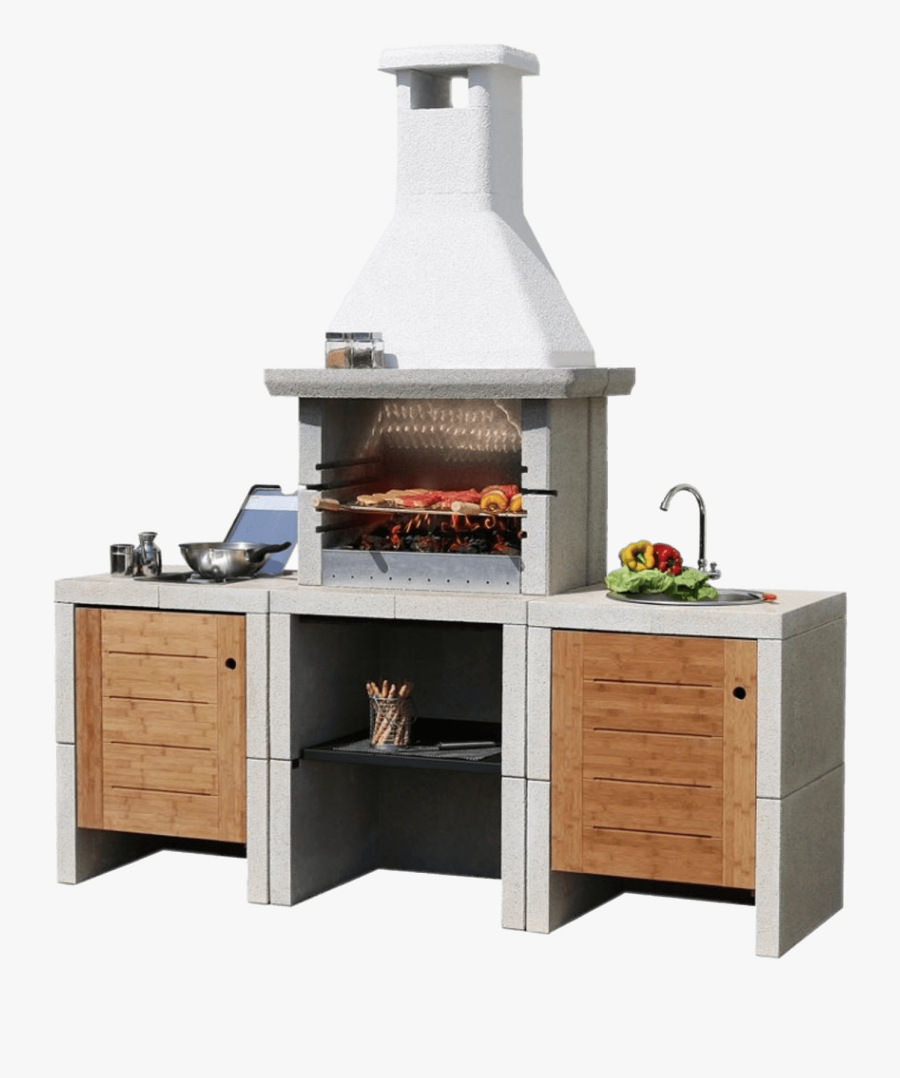 Elaborate Barbecue Set - Barbecue A Gas Da Esterno, Transparent Clipart