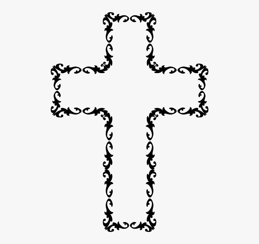 Transparent Jesus On The Cross Png - Transparent Frame Religious, Transparent Clipart