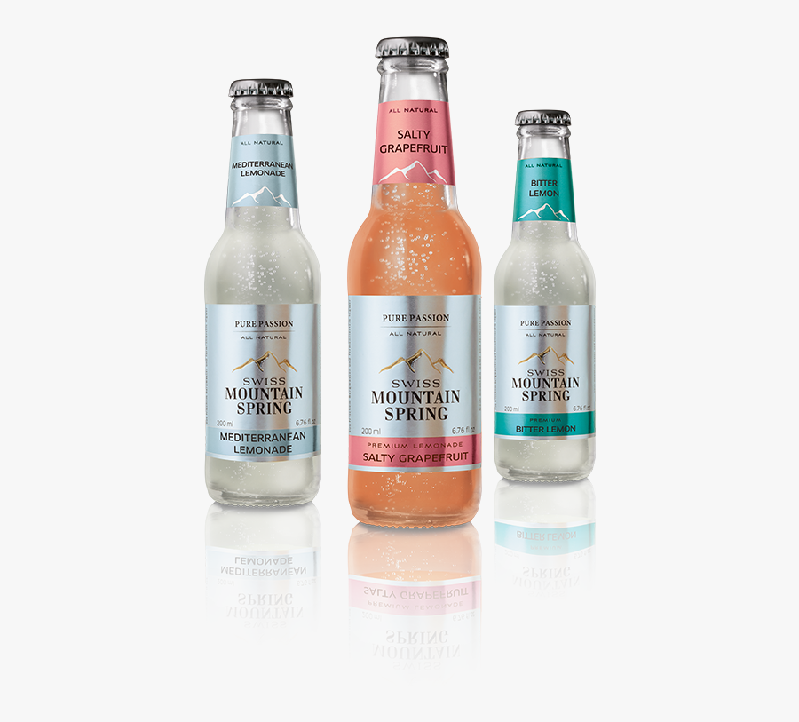 Swiss Mountain Spring Bitter Lemon 200ml, Transparent Clipart