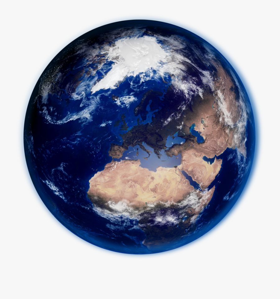 Earth Europe, Transparent Clipart