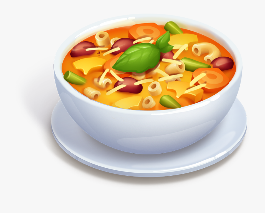 Minestrone Soup - Asian Soups, Transparent Clipart