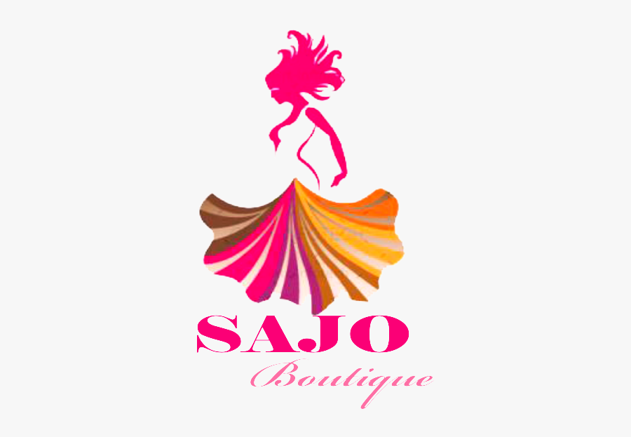 Boutique Logo Saree - First Women Boutique Logo, Transparent Clipart