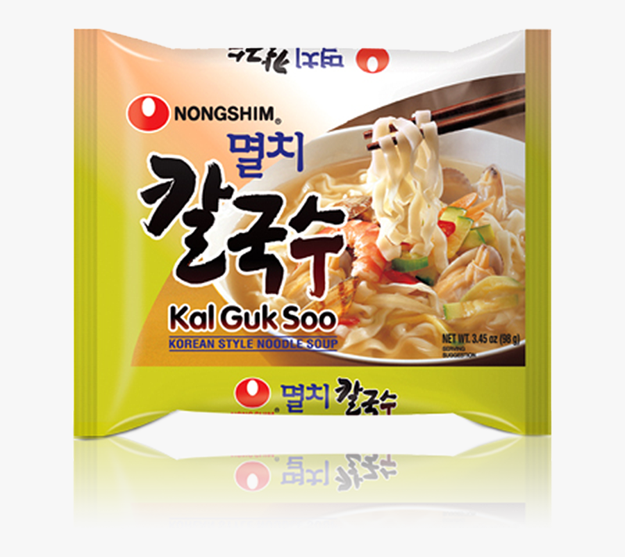 Nongshim Anchovy Kal Guk Soo, Transparent Clipart