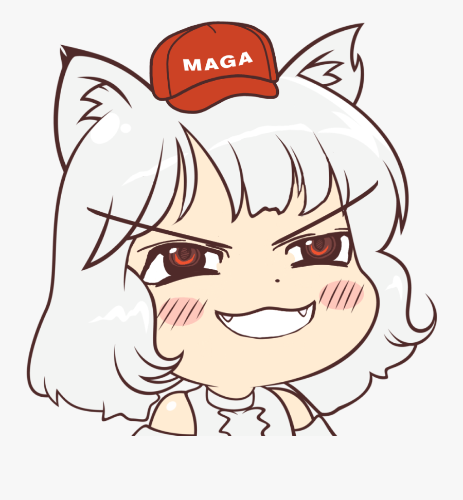 Maga Cartoon Line Anime Forehead - Awoo Png, Transparent Clipart