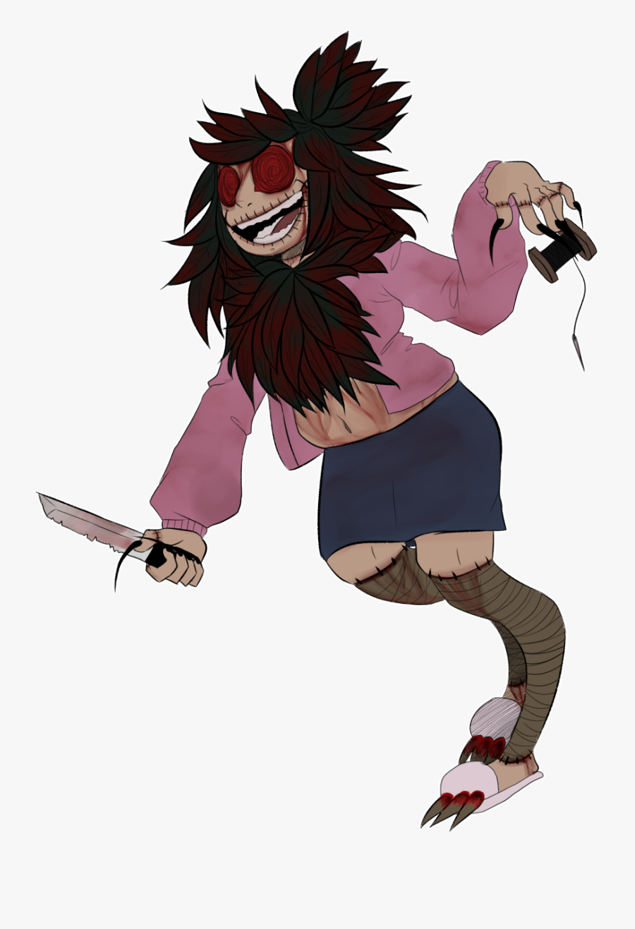 Me,with A Big Ol Evil Grin On My Face - Cartoon, Transparent Clipart