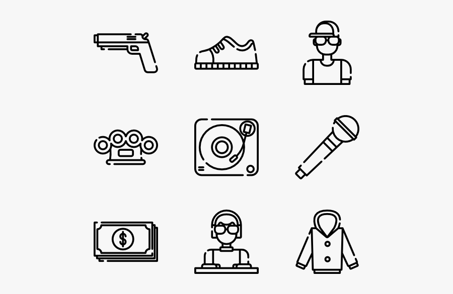 Clip Art Icons Free Vector - Web Design Line Icon, Transparent Clipart