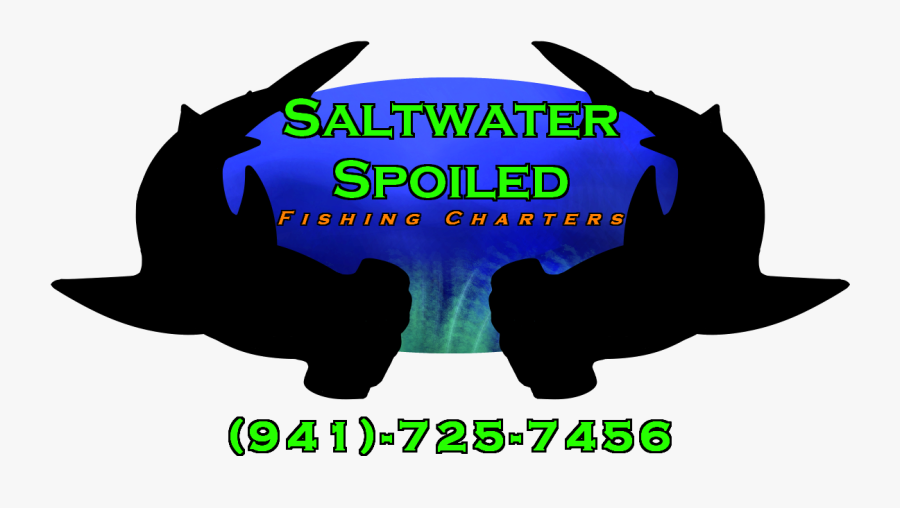 Saltwater Spoiled Logo, Transparent Clipart