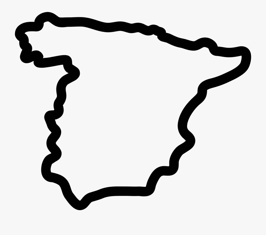 Spain Png - Spain Map Icon, Transparent Clipart