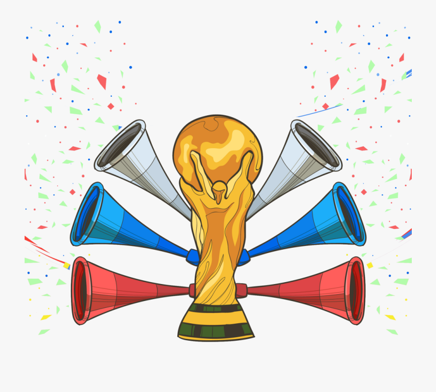 Soccer Elements Collection With Equipment Free Vector - 2018 World Cup, Transparent Clipart