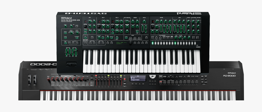 Individual Piano Keys Png - Musical Keyboard, Transparent Clipart