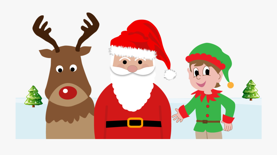 Transparent Christmas Carolling Clipart - New Year Tree Vector, Transparent Clipart