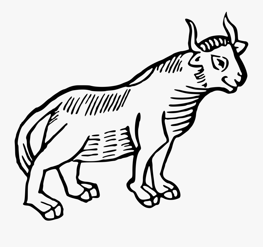 Stylised Bull Clip Arts - Bull, Transparent Clipart