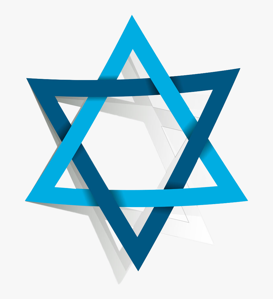 Star Of David Judaism Jewish People Clip Art - Star Of David Png Transparent, Transparent Clipart