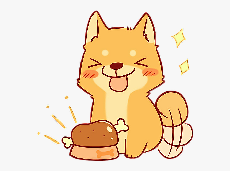 #shiba #dog #kawaii #cute #food - Baby Cute Winnie The Pooh, Transparent Clipart