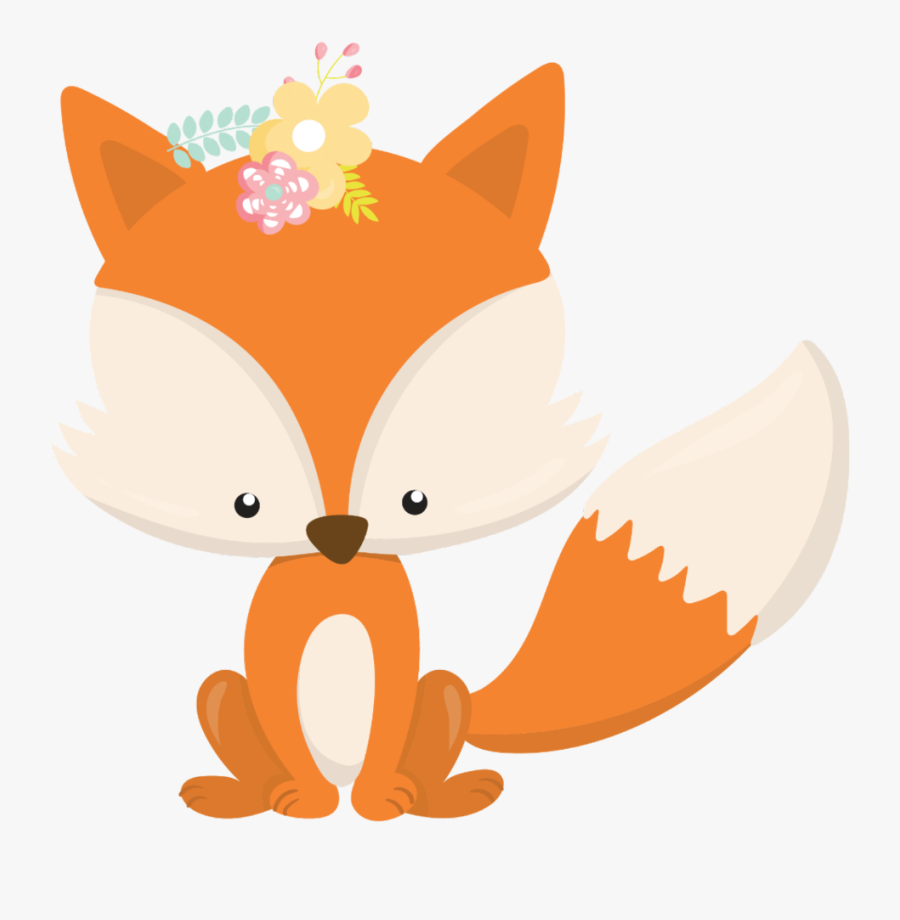 Transparent Zorro Png - Fox Wearing A Scarf Cartoon, Transparent Clipart