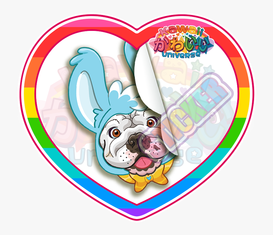 English Bulldog Clipart Kawaii - Portable Network Graphics, Transparent Clipart