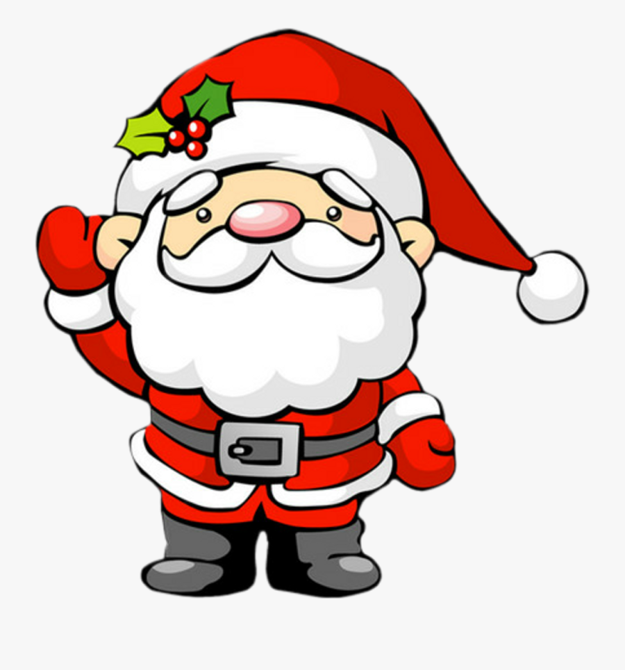 Cartoon Santa Claus Chimney Clipart , Png Download - Santa Chimney Christmas Cartoon, Transparent Clipart