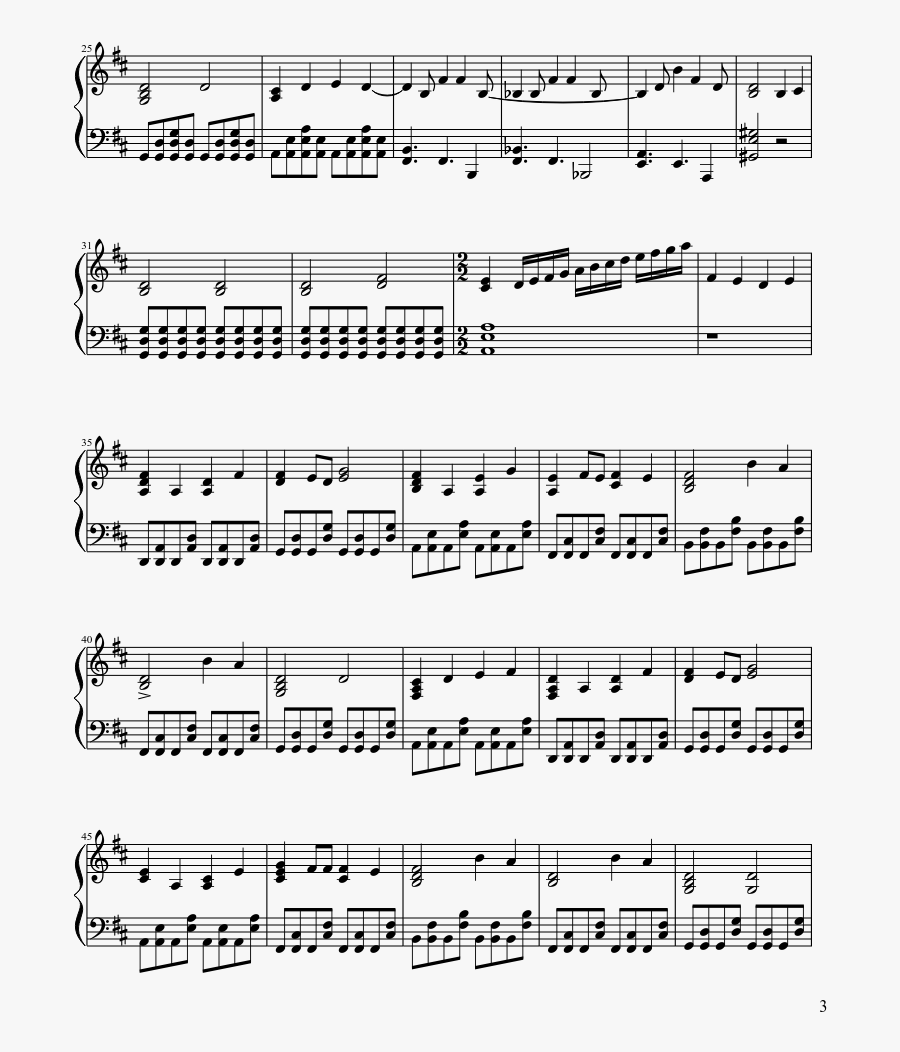 Naruto Shippuden Opening 16 Sheet Music For Piano Download - Romeo And Juliet Love Theme Violin Sheet Music, Transparent Clipart