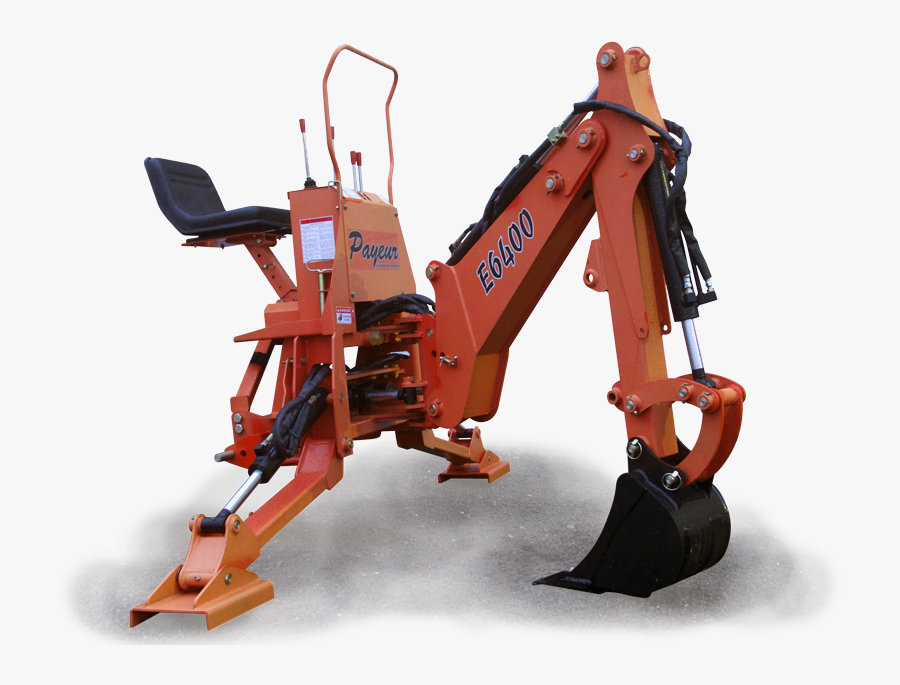 Transparent Backhoe Png - Machine, Transparent Clipart