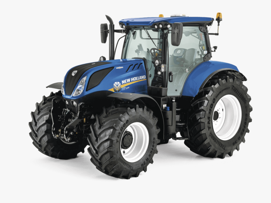 Big New Holland Tractor, Transparent Clipart
