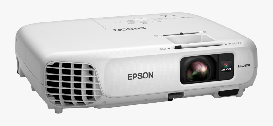 Transparent Video Projector Clipart - Epson Eb X24 Projector, Transparent Clipart