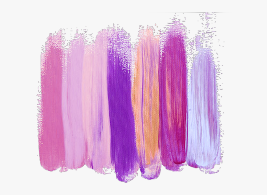 #colorful #paint #colors #tumblr #ftestickers - Purple Paint Swatch, Transparent Clipart