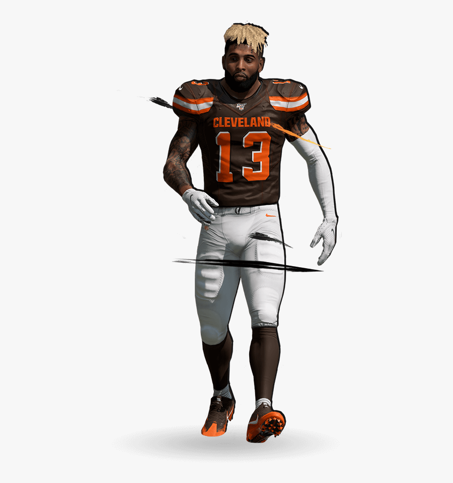 Odell Beckham Jr Madden 20, Transparent Clipart