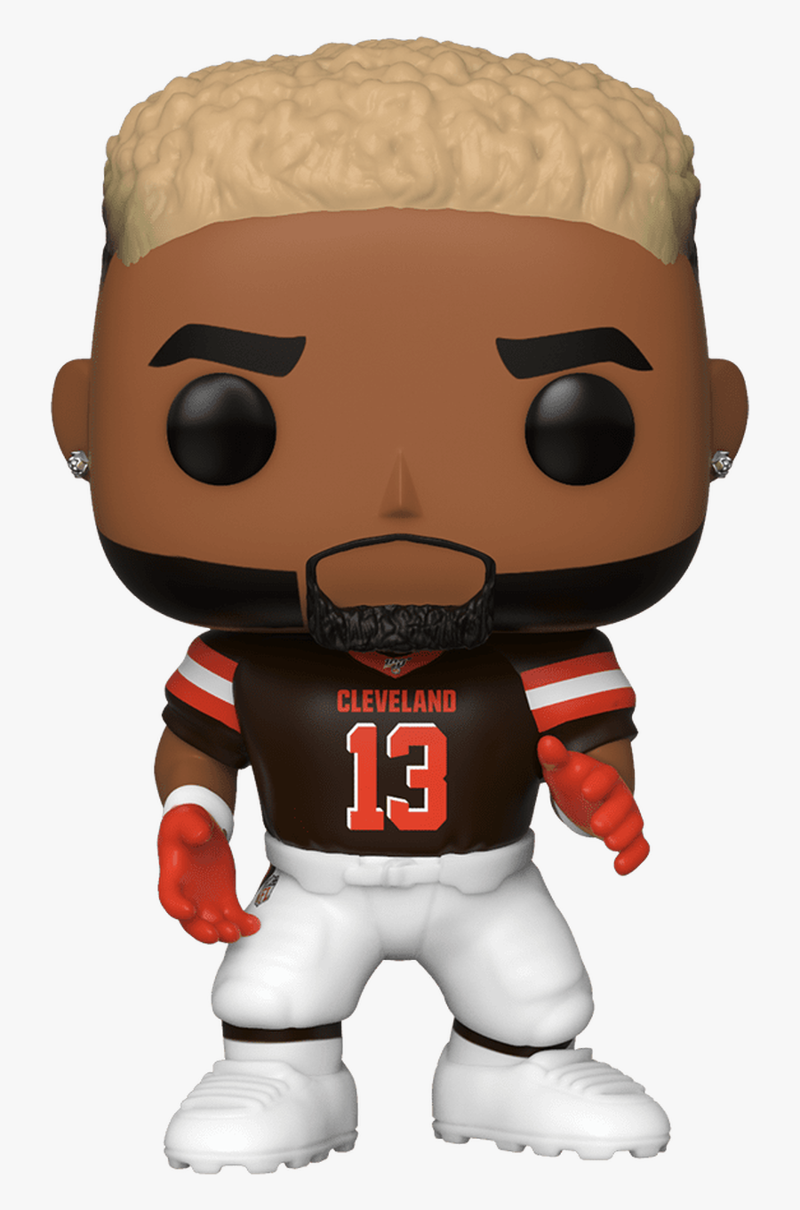 Odell Beckham Jr - Odell Beckham Jr Funko Pop Browns, Transparent Clipart