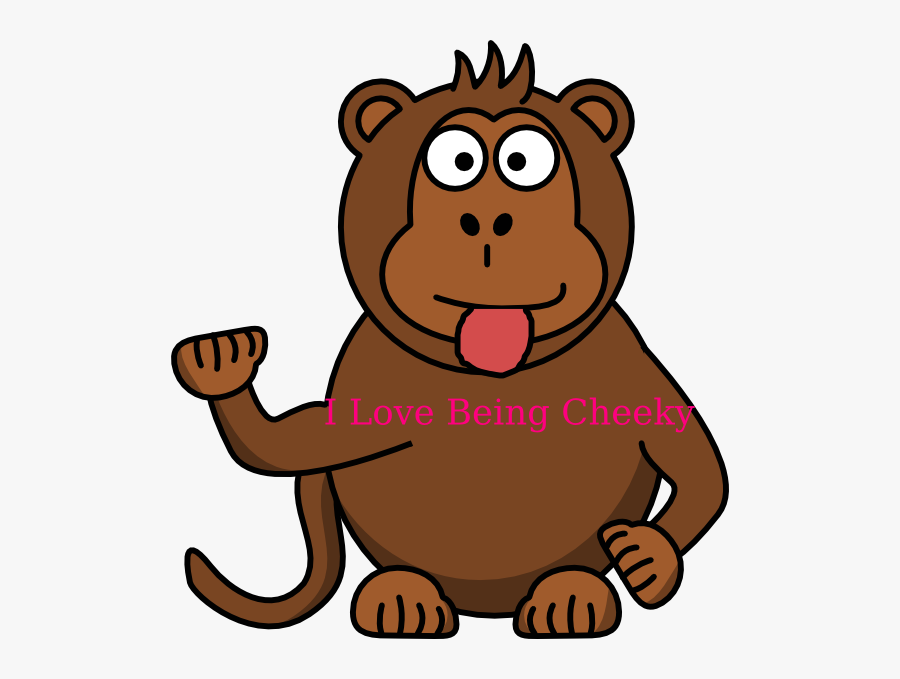 Clipart Cartoon Animals Monkey, Transparent Clipart