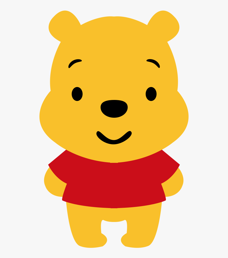 Winnie The Pooh Cartoon Vector Png - Pooh Tsum Tsum Vector Png, Transparent Clipart