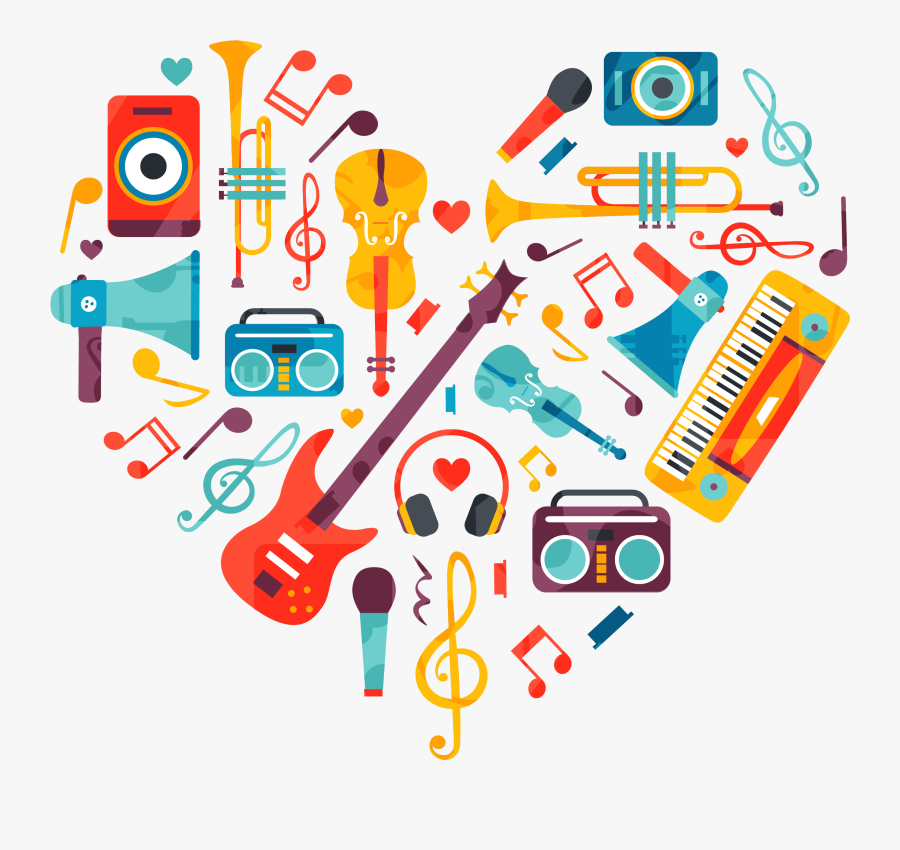 Instrumentos Musicais Desenho Png, Transparent Clipart