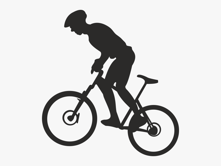 Bicycle Cycling Vector Graphics Mountain Bike Mountain - Mountain Bike Silhouette Png, Transparent Clipart