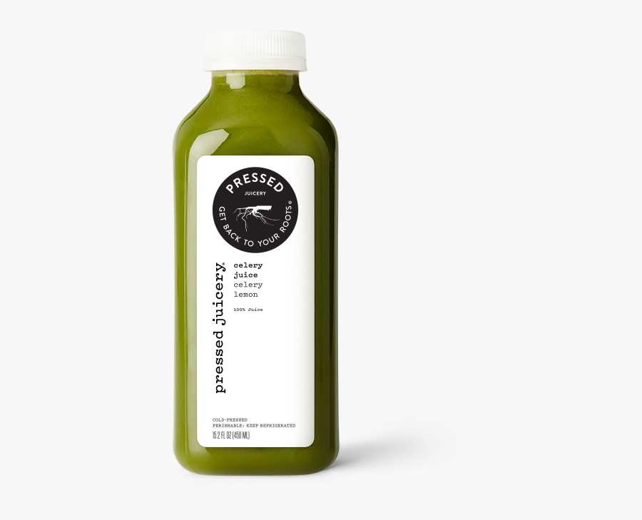 Celery Juice - Pressed Juicery Greens 3, Transparent Clipart
