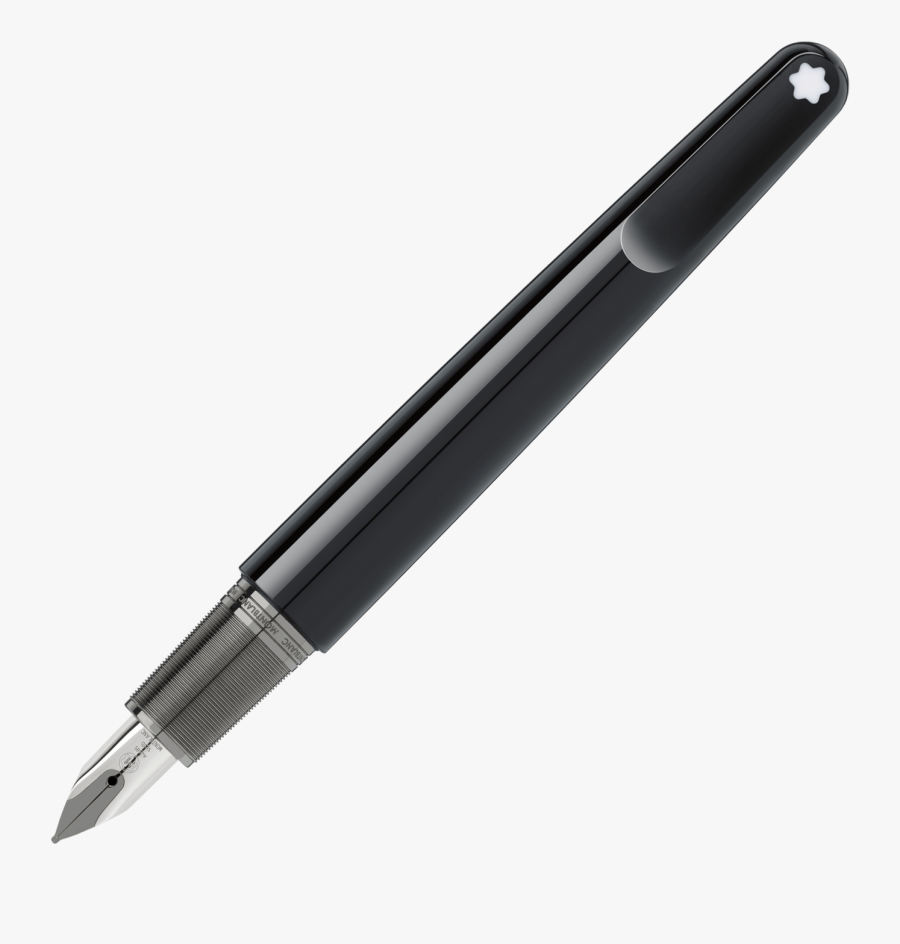 Pen Montblanc M Fountain Png - Montblanc 113618, Transparent Clipart