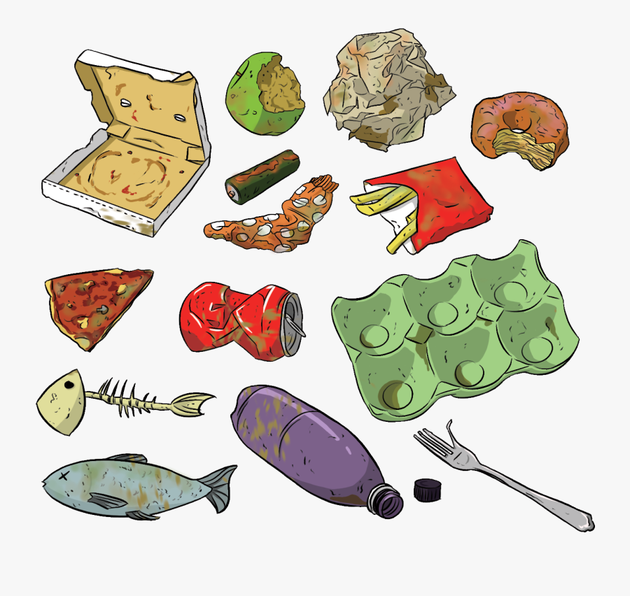 Trash, Transparent Clipart