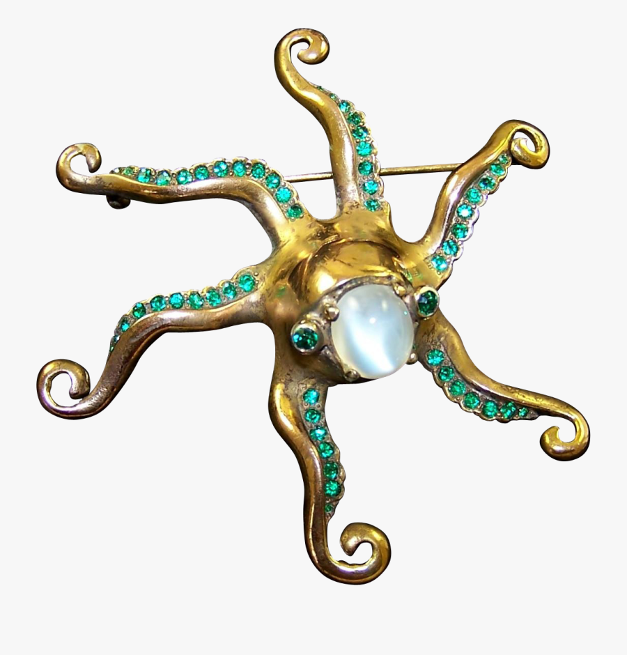 Clipart Octopus Vintage, Transparent Clipart