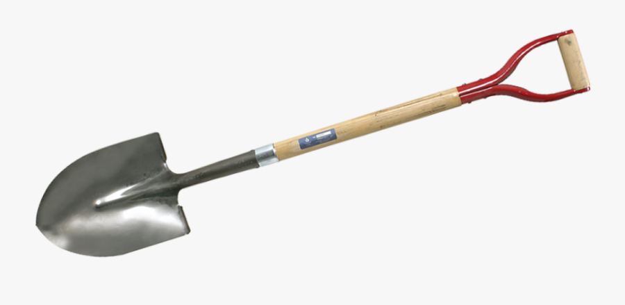 Round Point - Shovel Png, Transparent Clipart