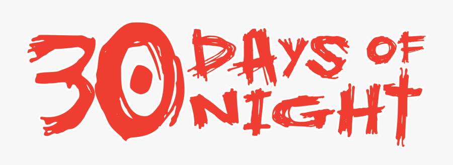 Clip Art Idw Publishing - 30 Days Of Night Logo, Transparent Clipart