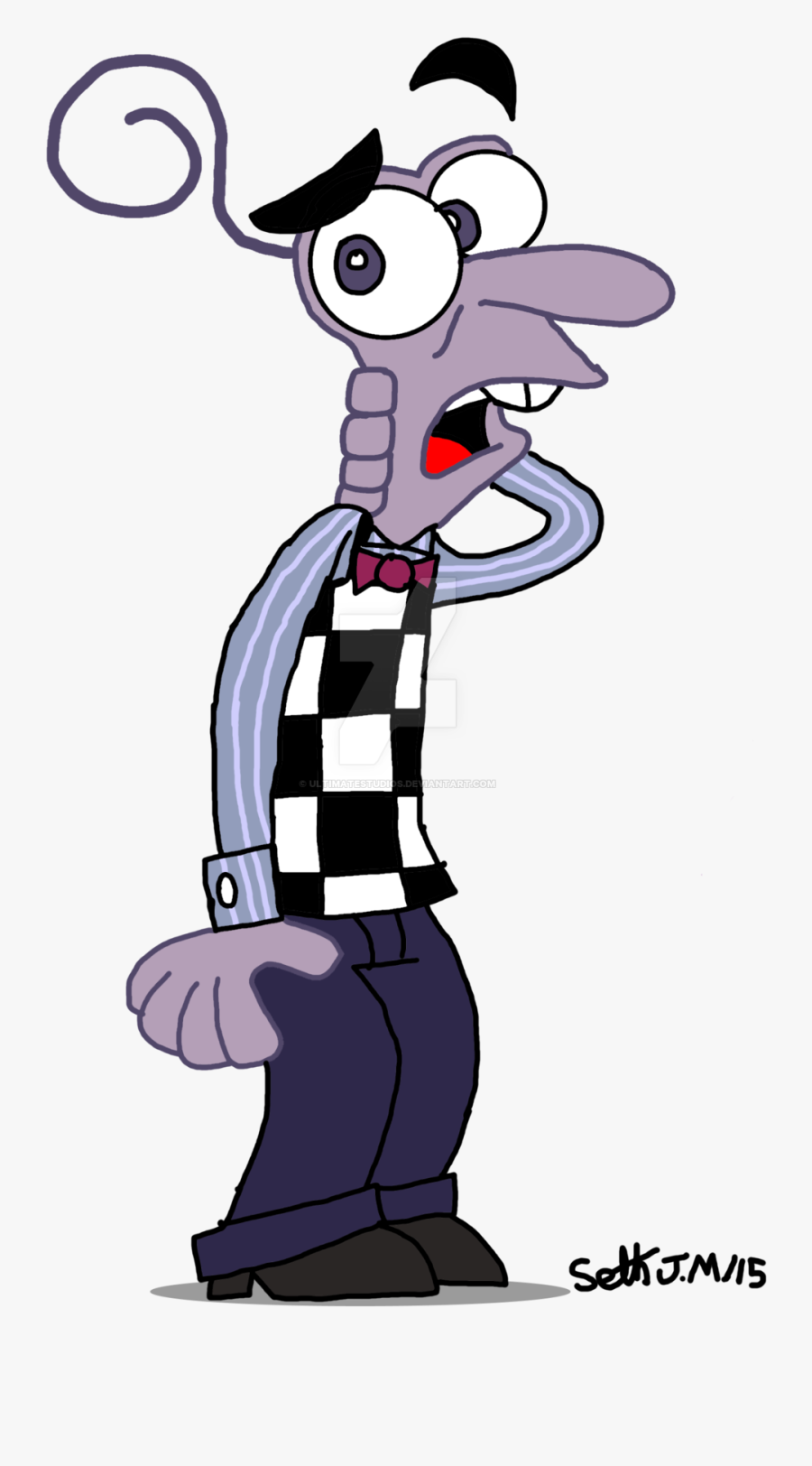 Inside Out Fear By Ultimatestudios - Inside Out Fear Clipart, Transparent Clipart