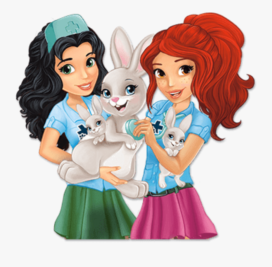 Lego Friends Mia Et Emma, Transparent Clipart