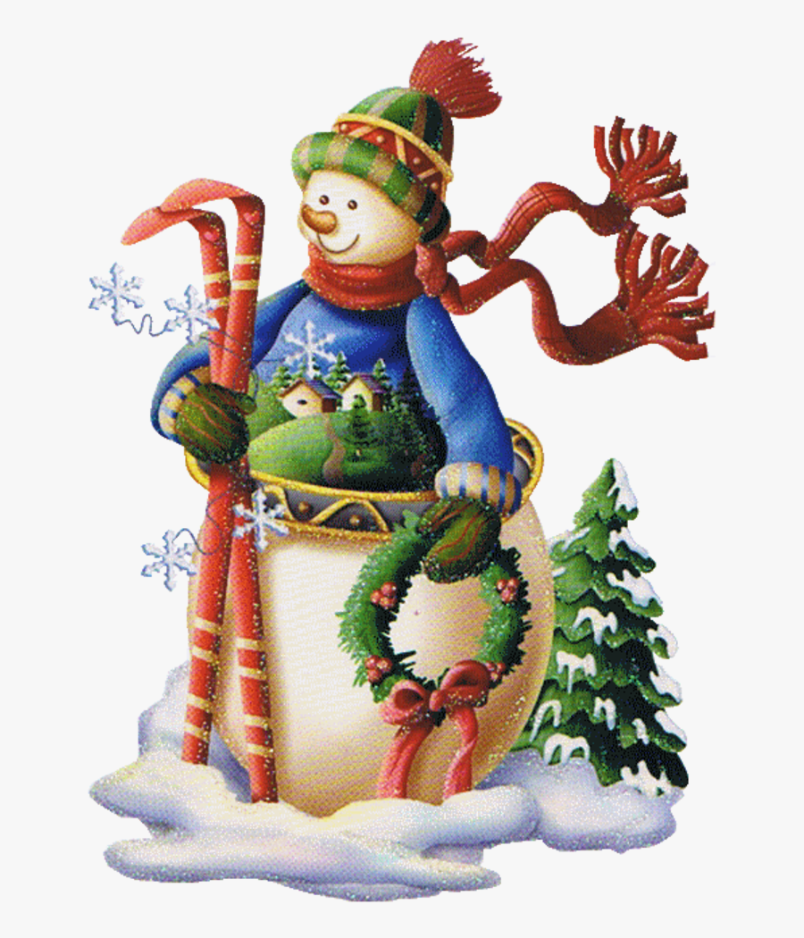 Snowman, Transparent Clipart