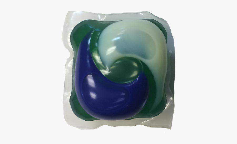 The Challenge Arrow - Green And Blue Tide Pod, Transparent Clipart