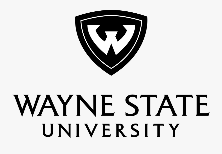 Wayne State Logo White, Transparent Clipart