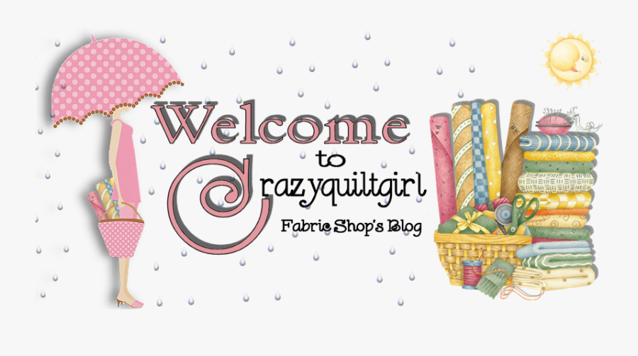 Crazy Quilt Girl Fabric Shop - Fête De La Musique, Transparent Clipart