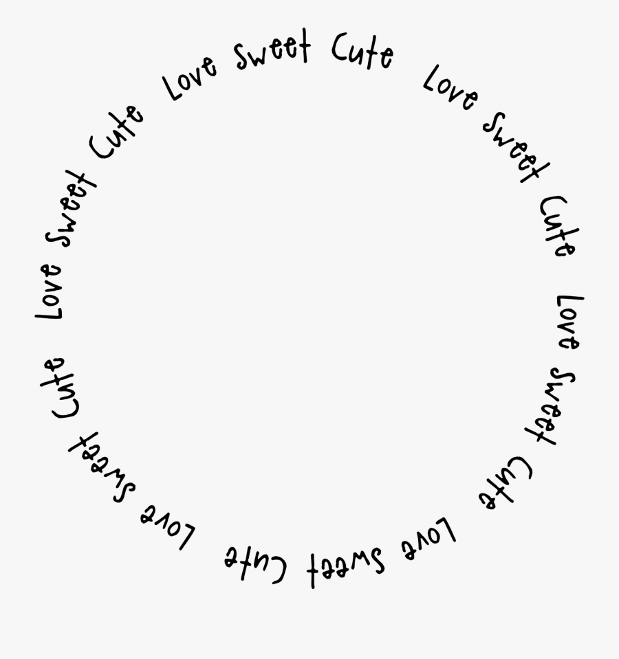 Free Digi Stamp Png - Cute Black Circle Png, Transparent Clipart